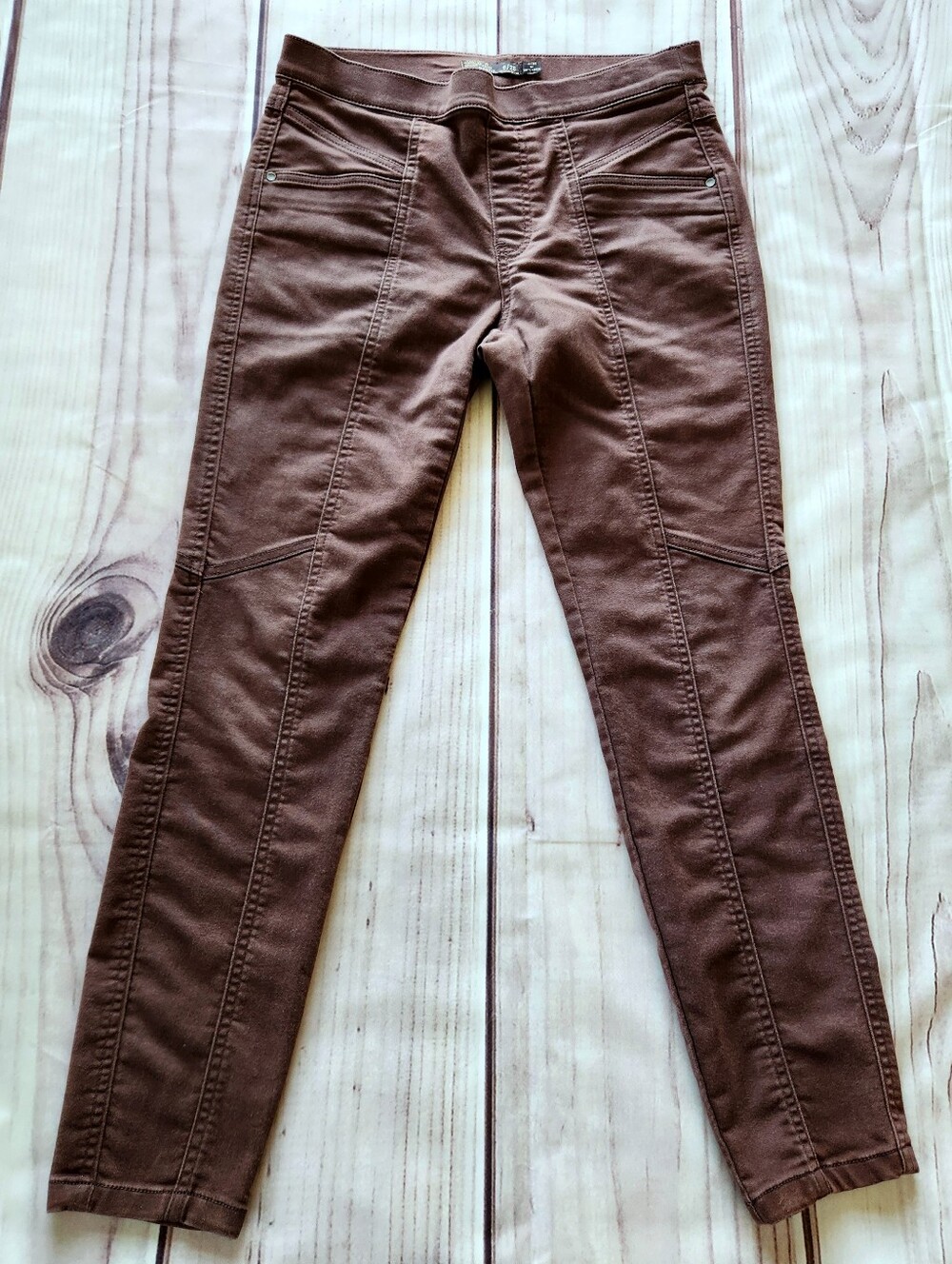 Prana "Jordy Jegging" Pull-on Pant Legging Faded Red | Women's Size 6 - Picture 5 of 13